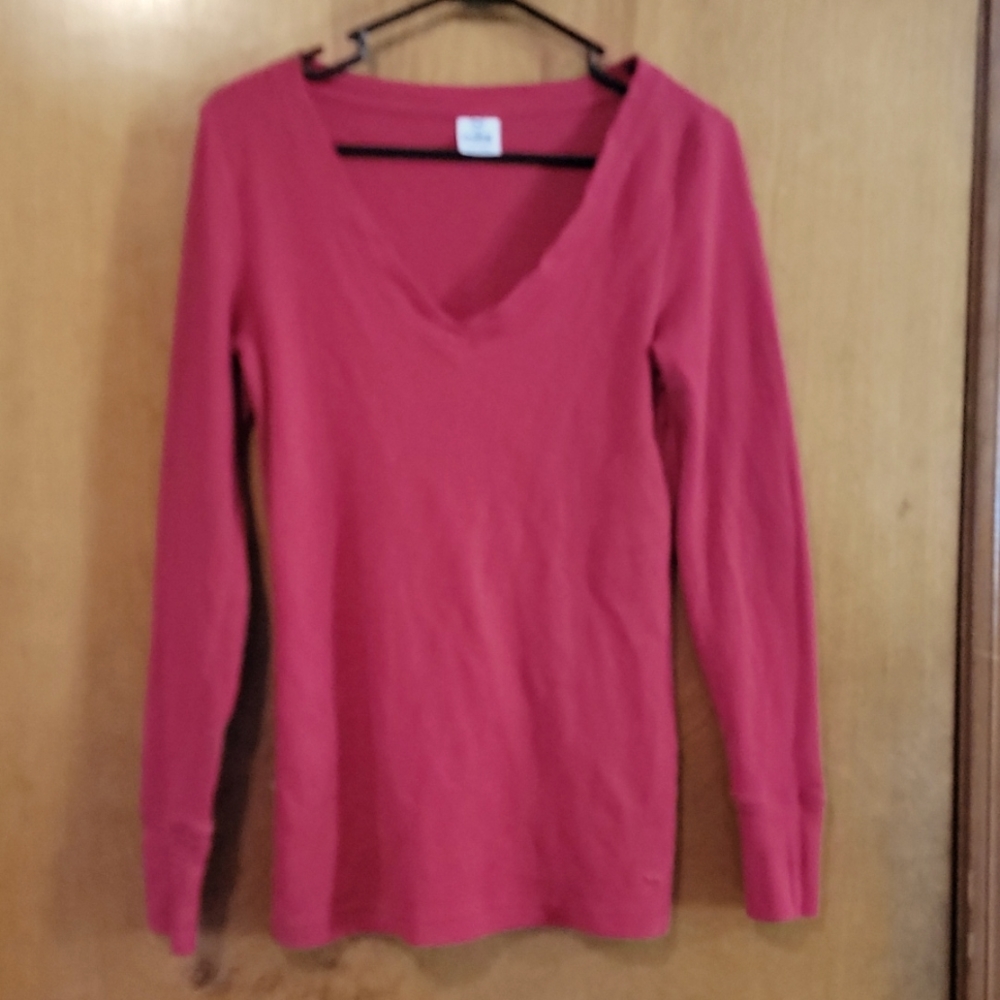 VS Pink Women's V-Neck thermal